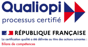 Logo certifié Qualiopi, Bilan de compétence